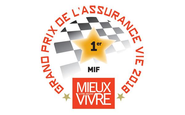 La MIF remporte Le Grand Prix de l'Assurance Vie 2018